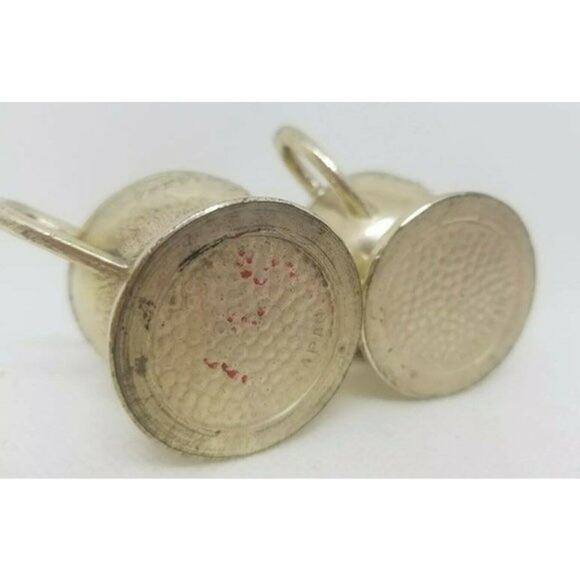 Vintage Japan Teapot Salt & Pepper Shakers Tea Pots Embossed Floral S&P Elegan - Picture 8 of 12